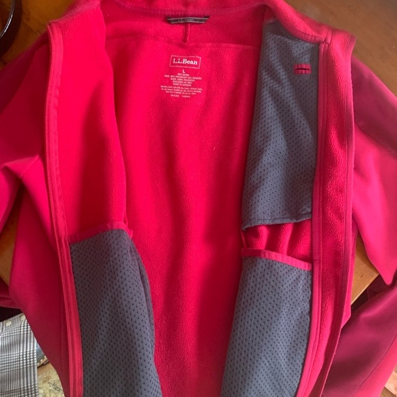 LL BEAN SKI COLD JACKET LINED LARGE RASPBERRY - Picture 5 of 13